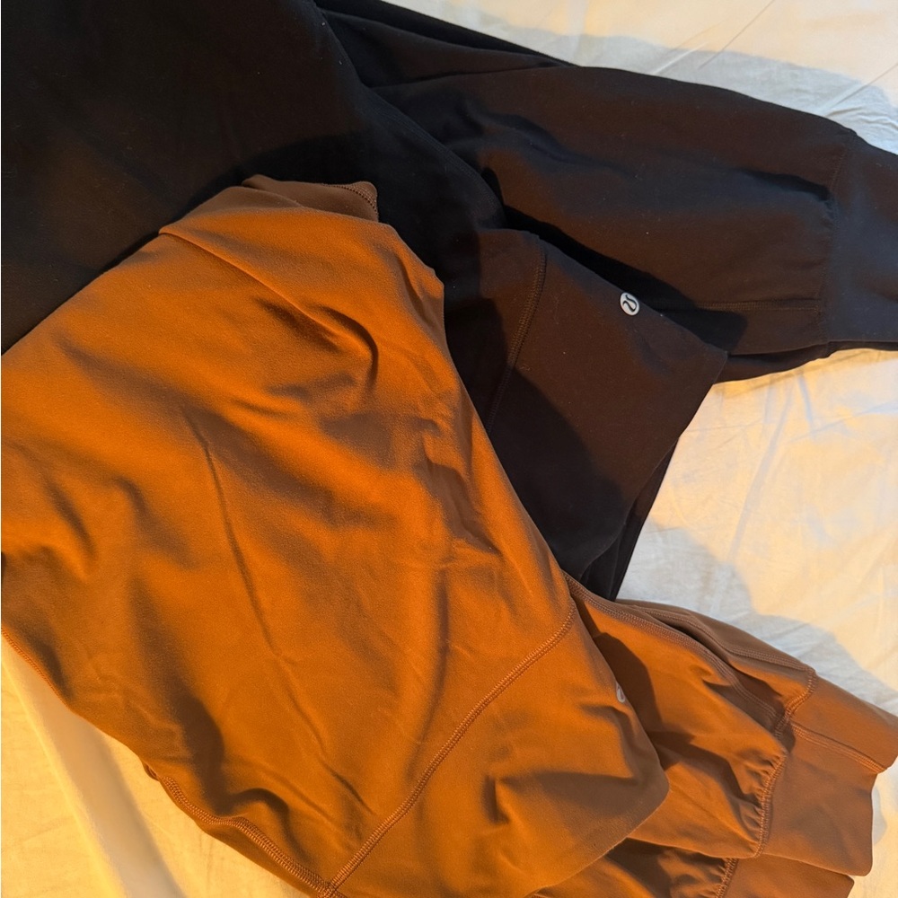 Lululemon Brown and Black Joggers - Picture 4 of 5